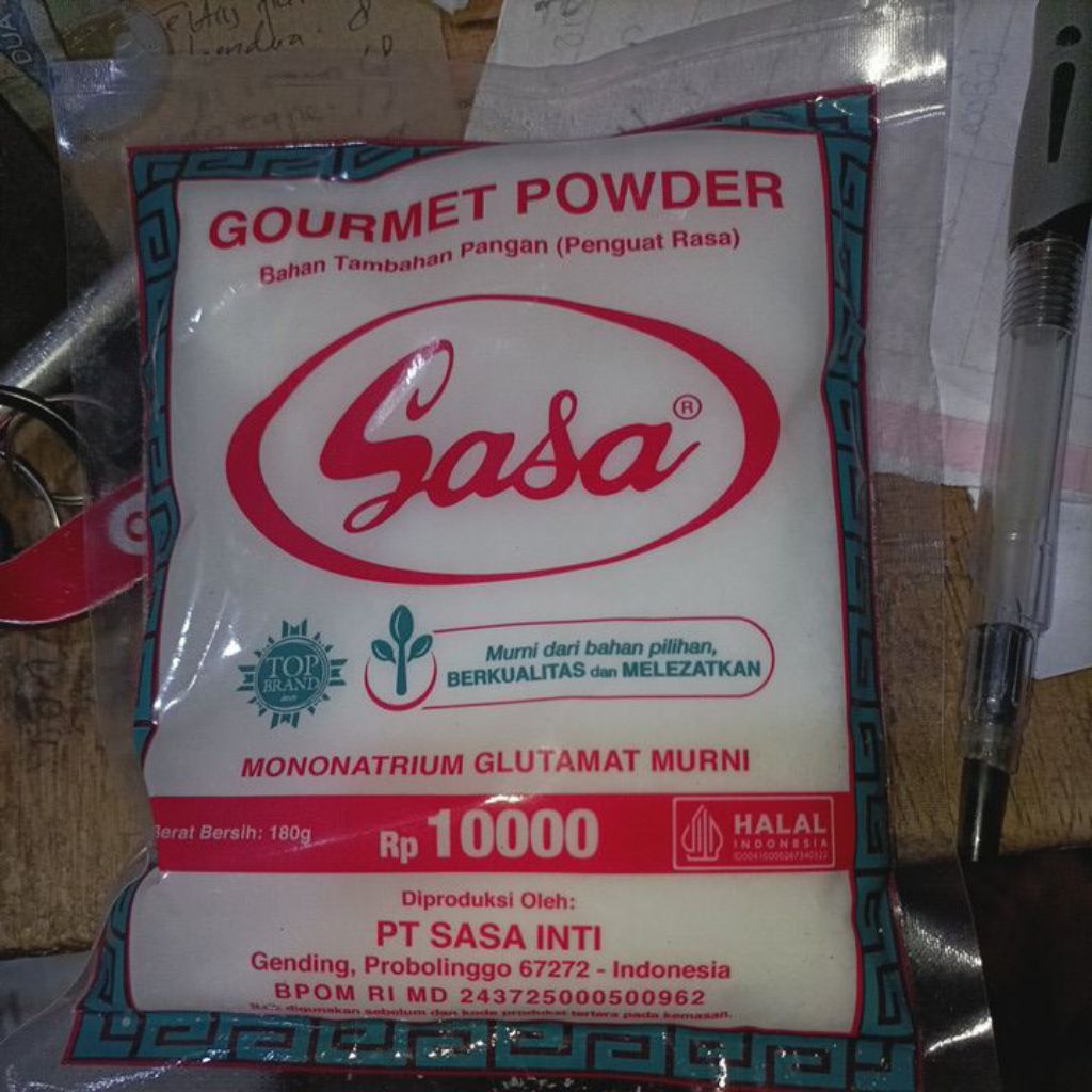 Penyedap Rasa Sasa Micin MSG 10000 - Rasa Gurih Alami, Proses Fermentasi, 85gr