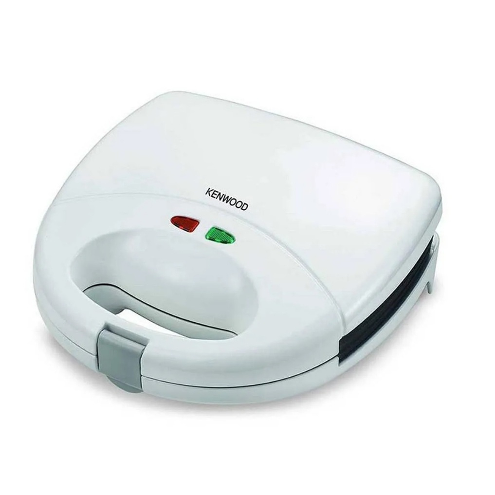 Kenwood 2-in-1 Sandwich Maker and Grill, Pemanggang Roti dan Wafel, Camilan dll (SMP01.A0WH)