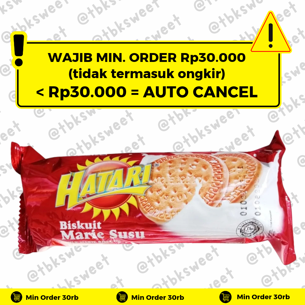 HATARI BISKUIT MARIE SUSU 90 GR