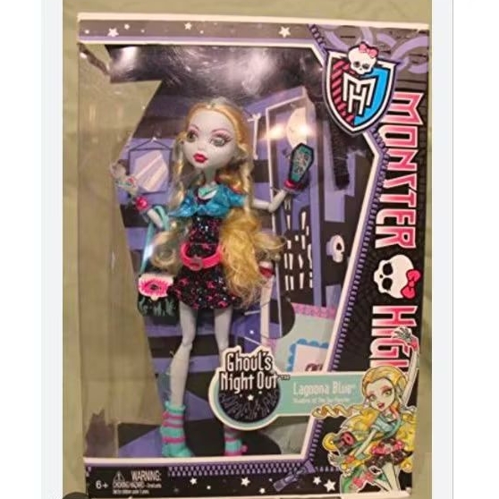 monster high ghoul nigh out lagoona blue