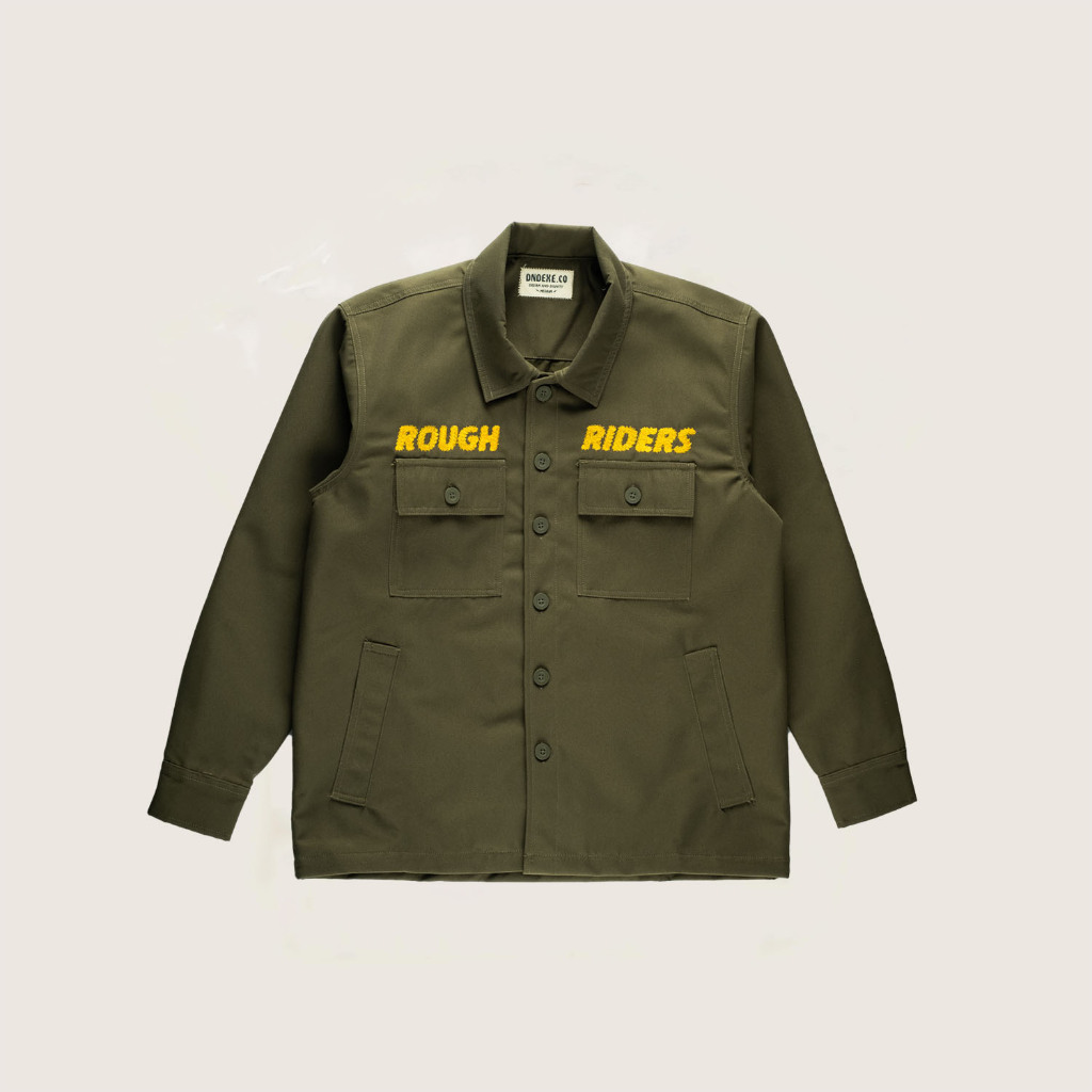 DND EXE Jaket Pria Tough OS Armygreen