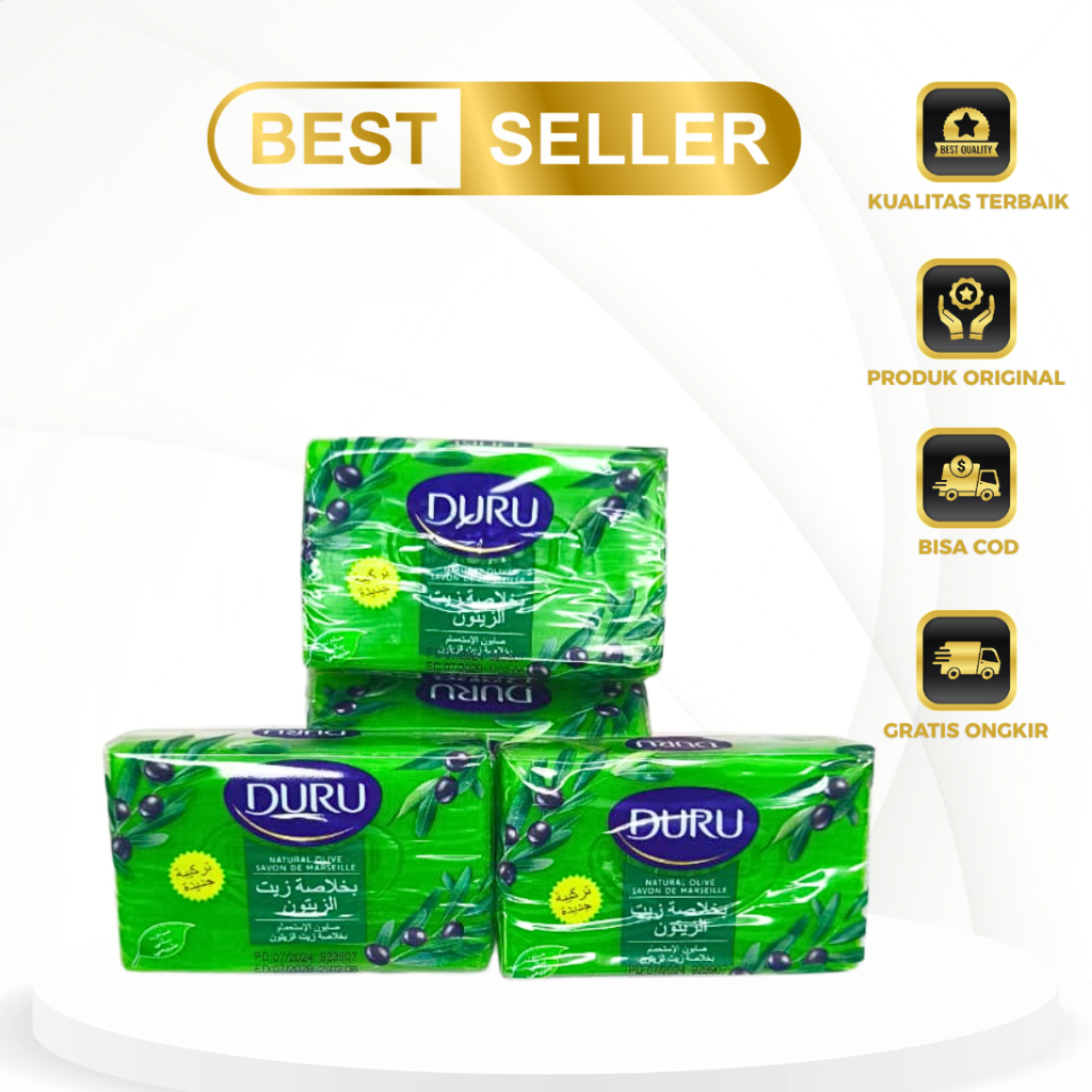 Sabun duru original arab Natural Olive 150gr - Sabun Arab - Shabani Kurma