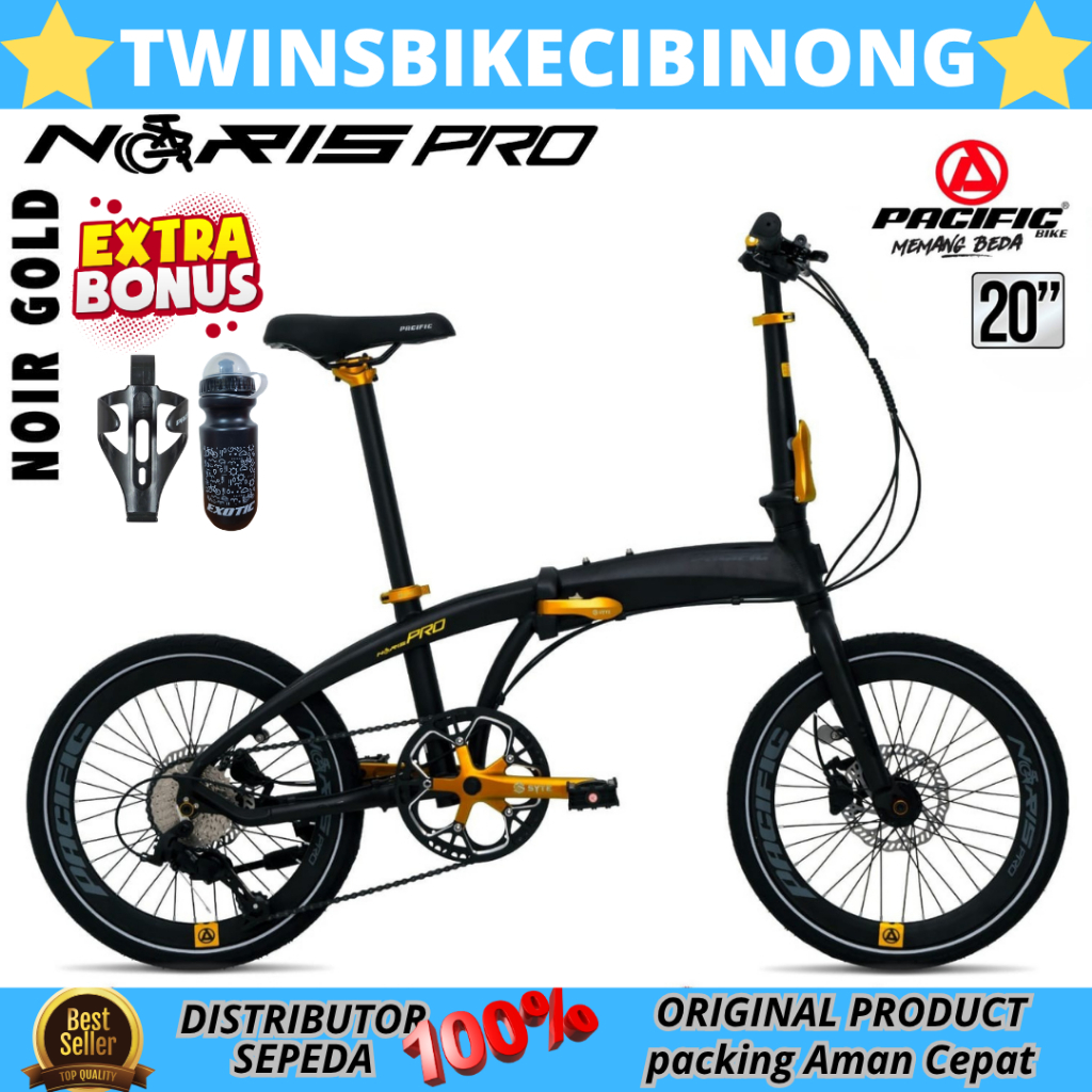 Sepeda Lipat Pacific 20 Noris PRO ALLOY
