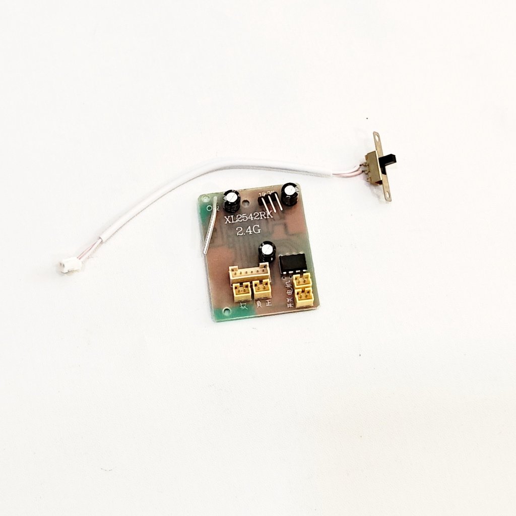 receiver board MN99 MN99S  YX 2.4G 150R versi lama - board XL2542RK versi baru untuk MN98 MN99S V2