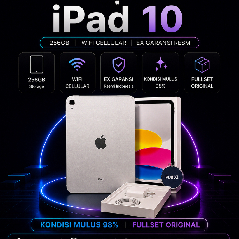 iPad 10 256Gb Wifi + Cellular