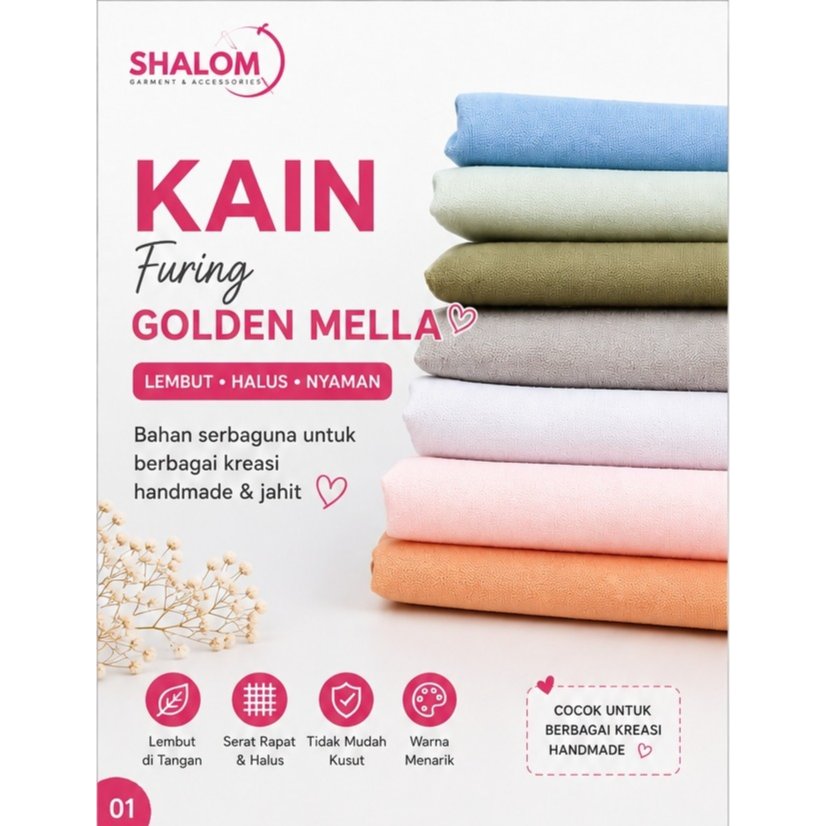 KAIN FURING KATUN ERO / KAIN ERO GM WARNA SEDANG