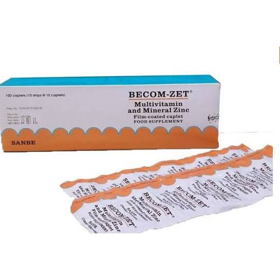 BECOM-ZET TABLET  memenuhi kebutuhan vitamin harian