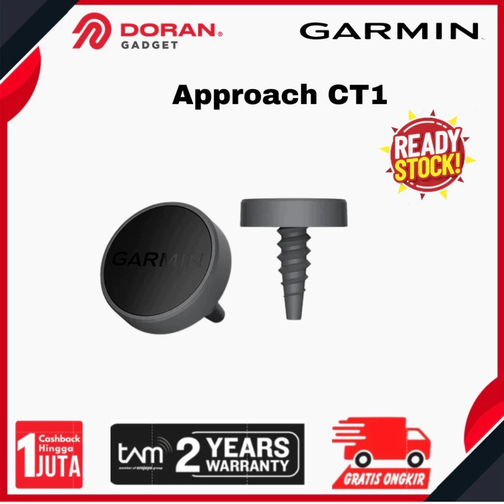 Garmin Approach CT1 Golf Club Tracking 16 Tags - Garansi Resmi