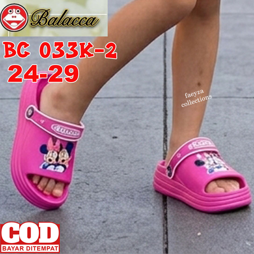 Sandal anak Selop anak BALACCA BC 033K-2 Mickey Mouse Sandal 24-29 selop anak perempuan