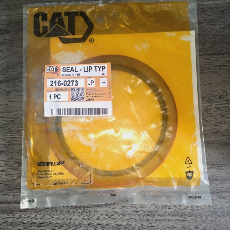 216-0273 / 2160273 / 216 0273 SEAL - LIP TYPE MEREK CATERPILLAR ORIGINAL 100%