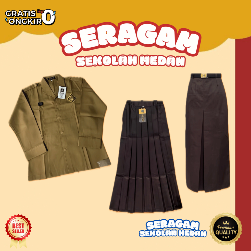 SERAGAM SEKOLAH PRAMUKA SMP SMA SETELAN PRAMUKA SMP SMA BAJU PRAMUKA SMP SMA TALI SAMPING BAJU PRAMU