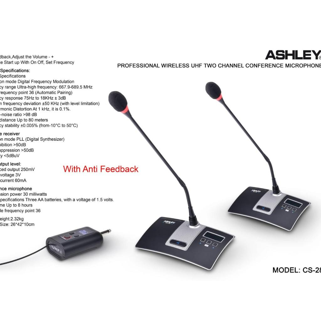 MIC MEJA WIRELES ASHLEY CS28 CS 28 ORIGINAL