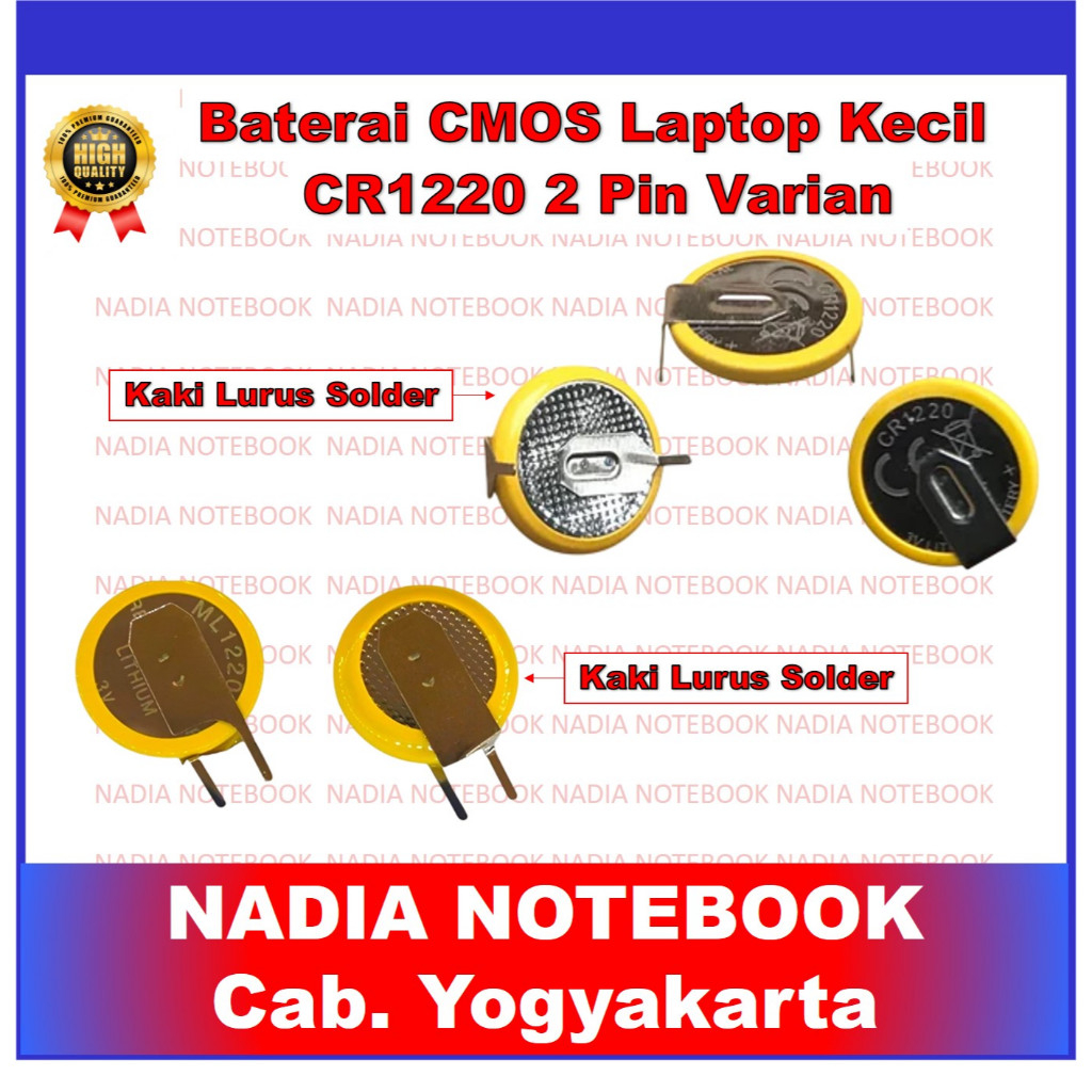 Baterai CMOS Laptop Baterai BIOS Laptop CR2032 CR1220 CR2032 CR2025 CR2016 NI-MH