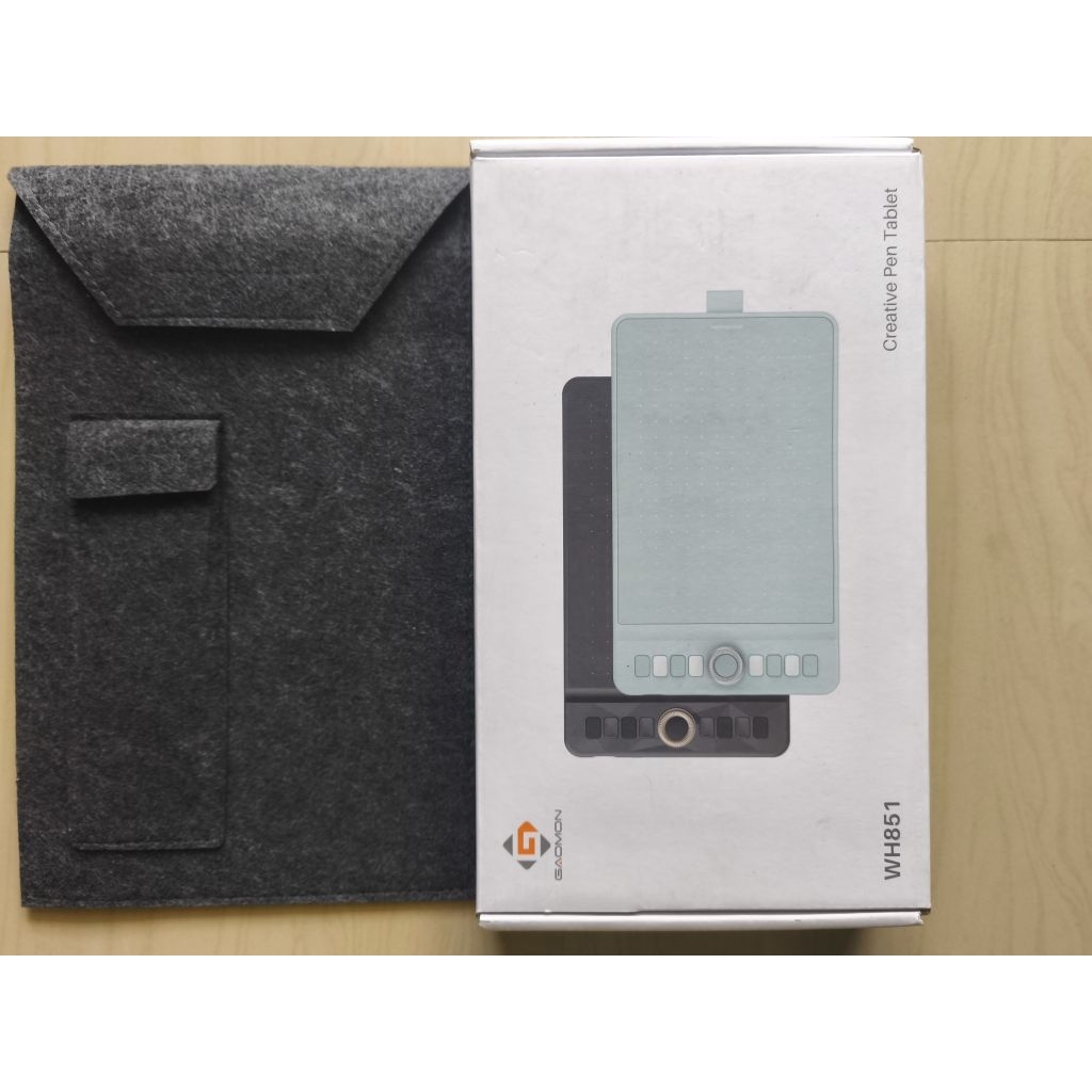 Pen Tablet Gaomon WH851 warna tosca Second Bekas