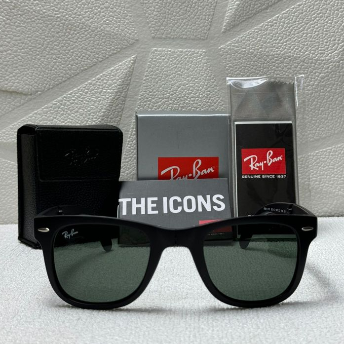 KACAMATA RAYBAN WAYFARER RB4105 601S FOLDING BLACK DOFF ORIGINAL