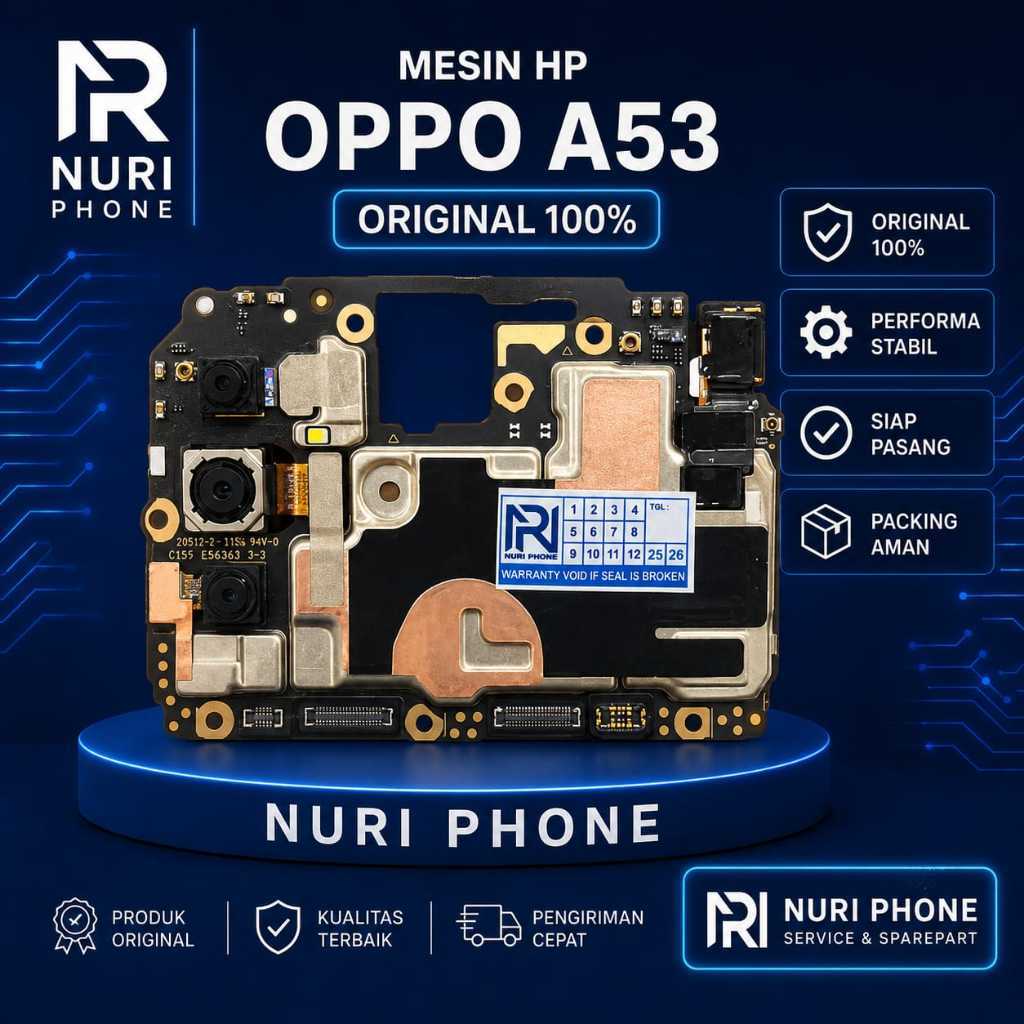 MESIN OPPO A53 RAM 4/64 NORMAL ORIGINAL COPOTAN (NO PASSWORD)