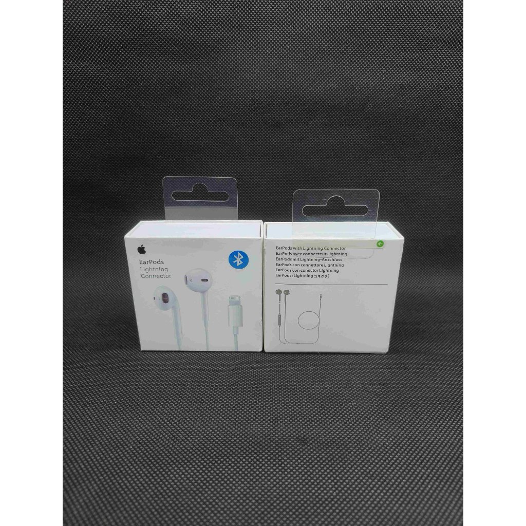 HEADSET / HANDSFREE IPHONE X ORI PLUG LIGHTNING PACKING PUTIH