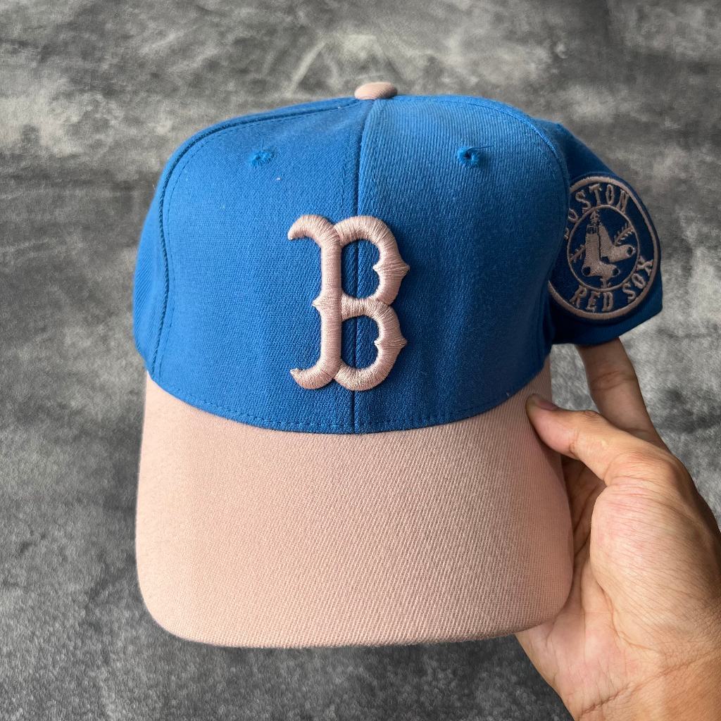 Topi MLB Boston Red Sox B Biru Cap Major League Baseball Original