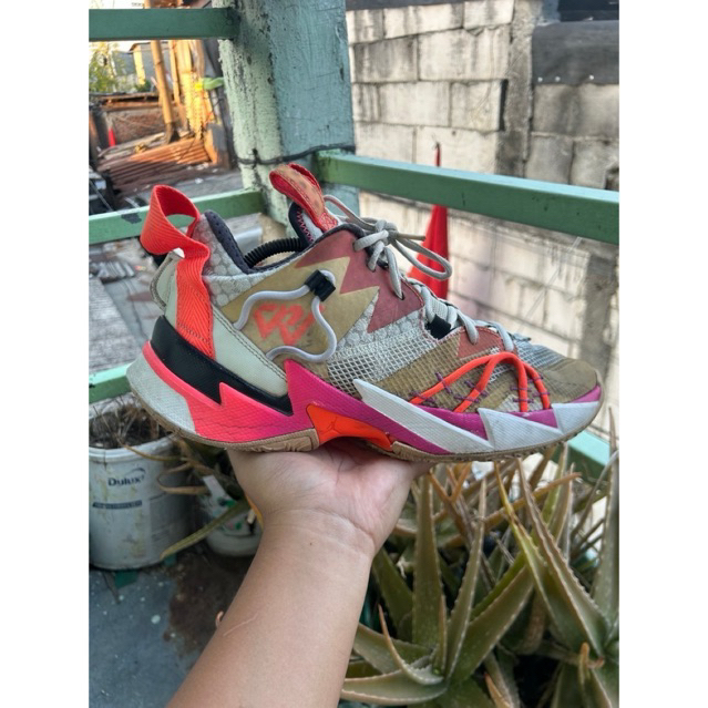 Jordan Why Not Zero. 3 Flash Crimpson Basket Sneakers Original Size 44