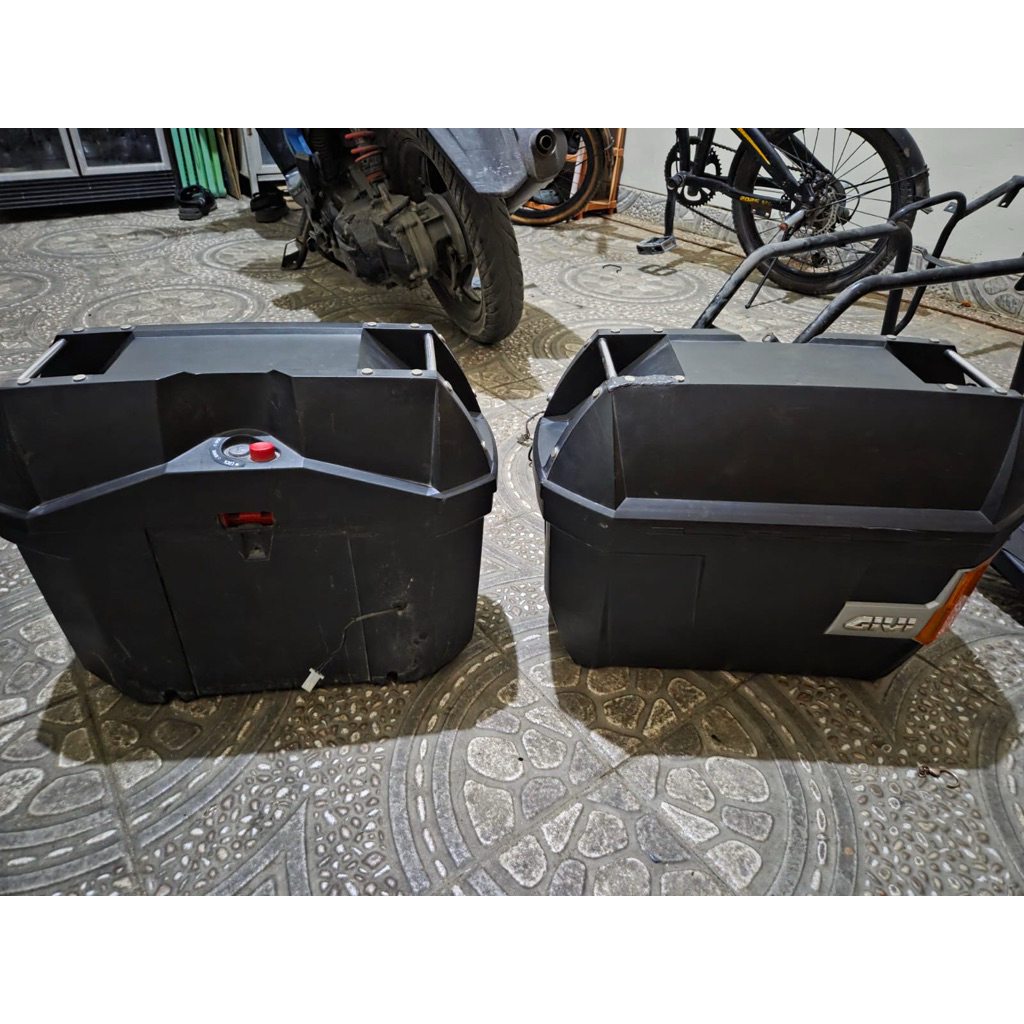 side box dan top box givi