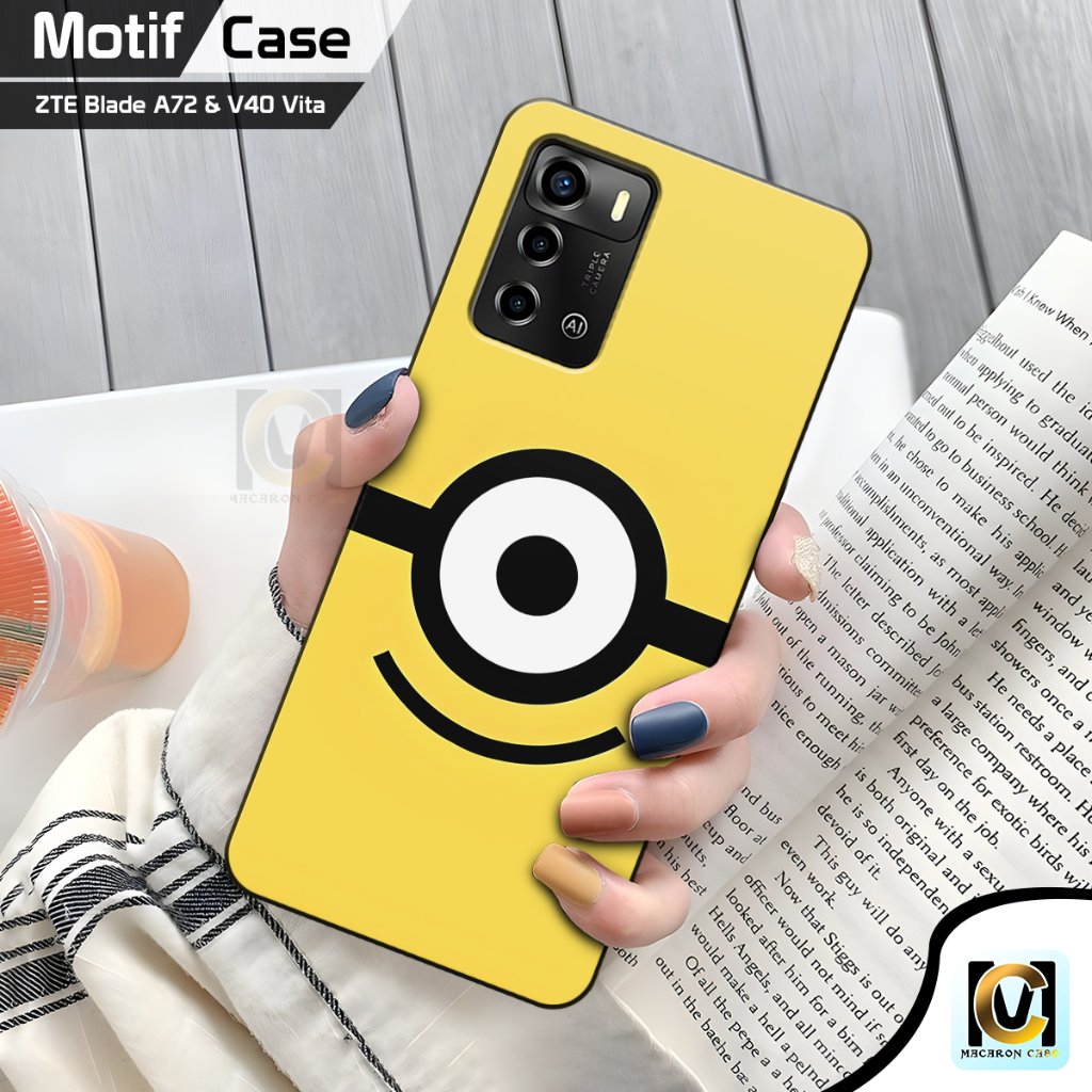 CASE ZTE BLADE A72 & ZTE BLADE V40 VITA | SILIKON LENTUR CASING SOFTCASE PELINDUNG HP ZTE BLADE A72 