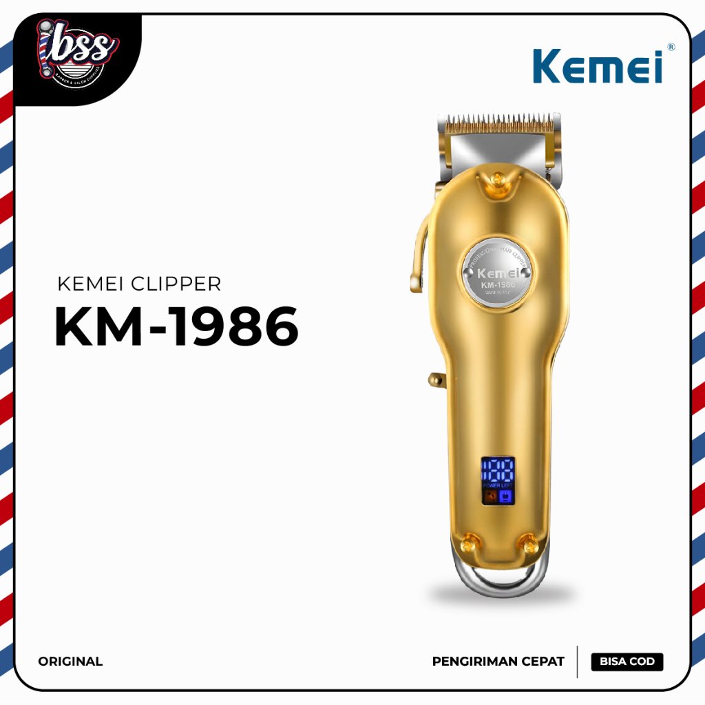 KEMEI 1986 ALAT CUKUR RAMBUT KM 1986 CLIPPER ORIGINAL