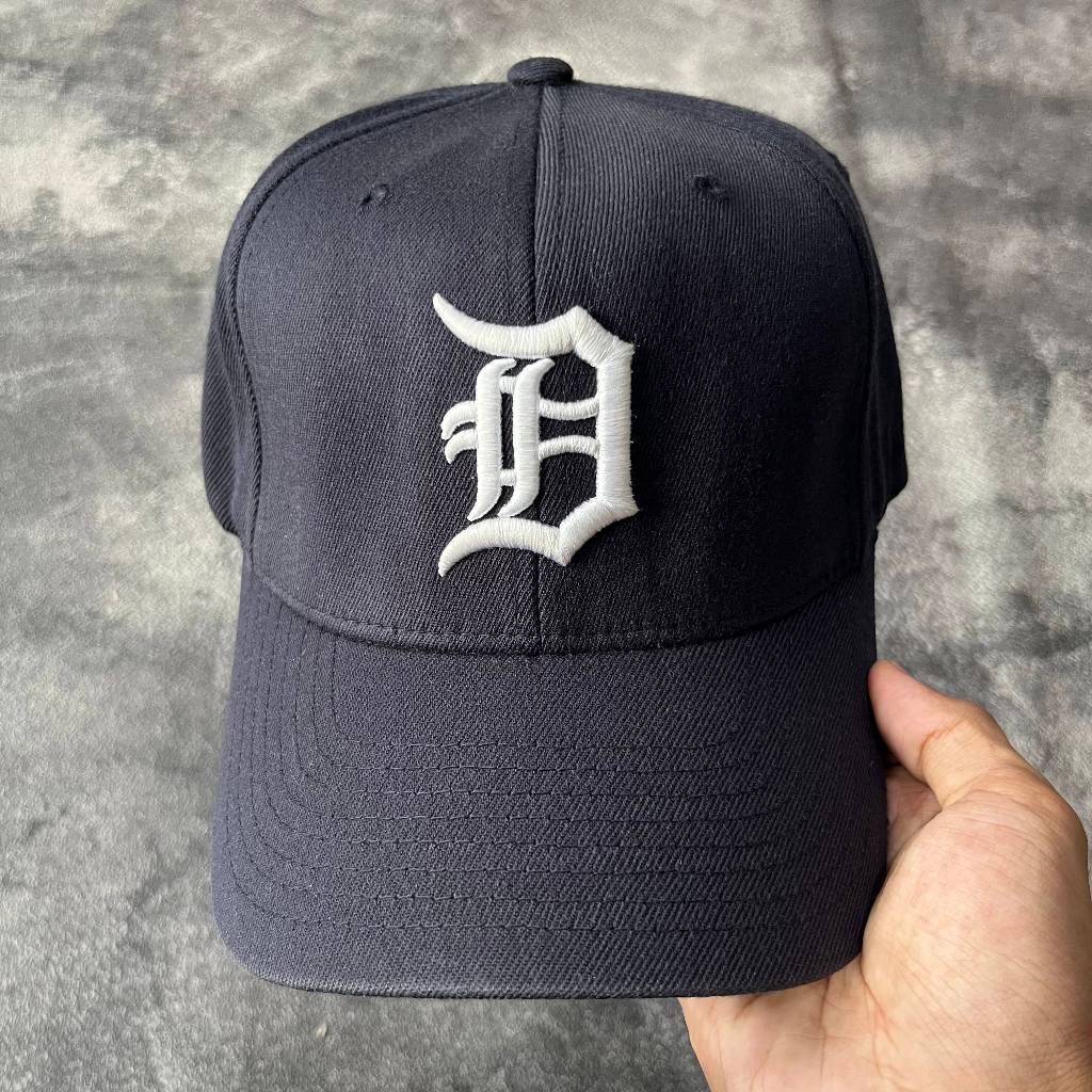 Topi MLB Detroit Tigers D Navy Cap Major League Baseball Original