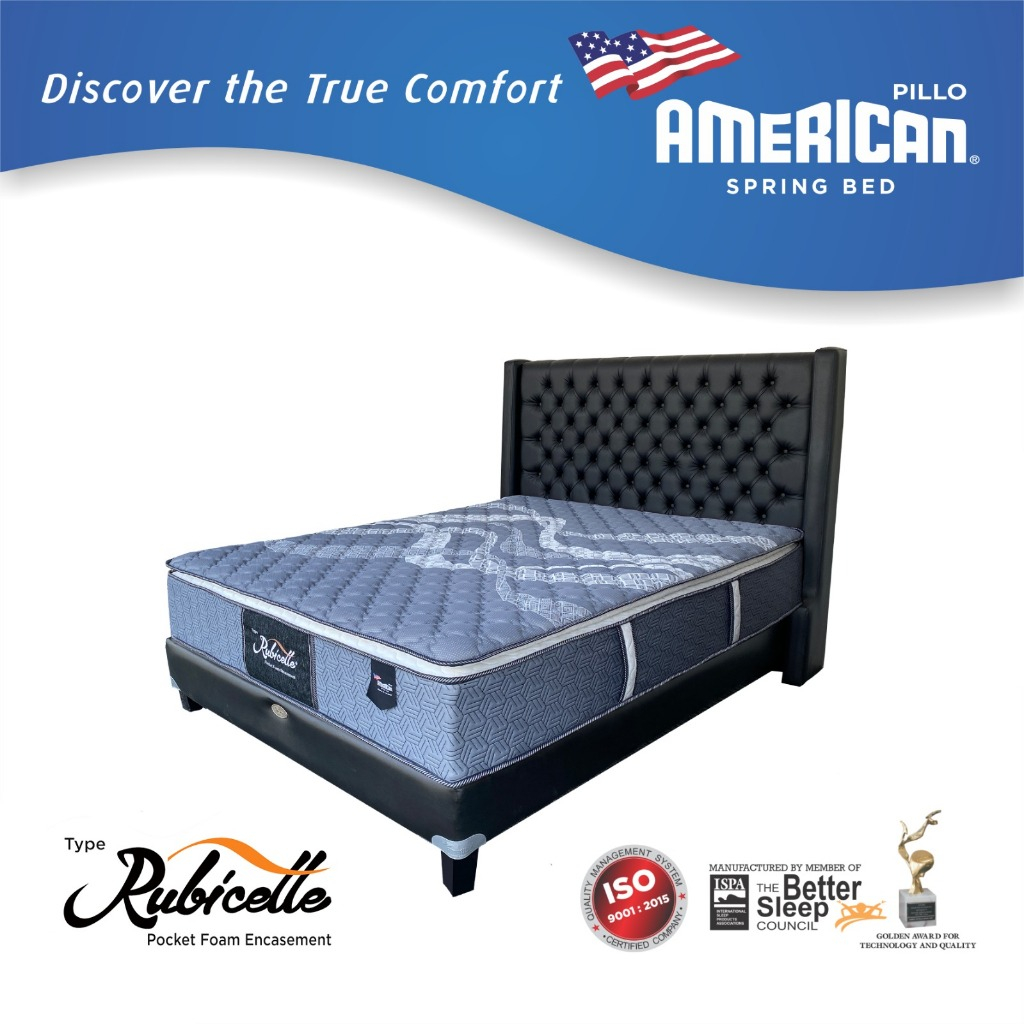 Springbed American pillo type RUBICELLE