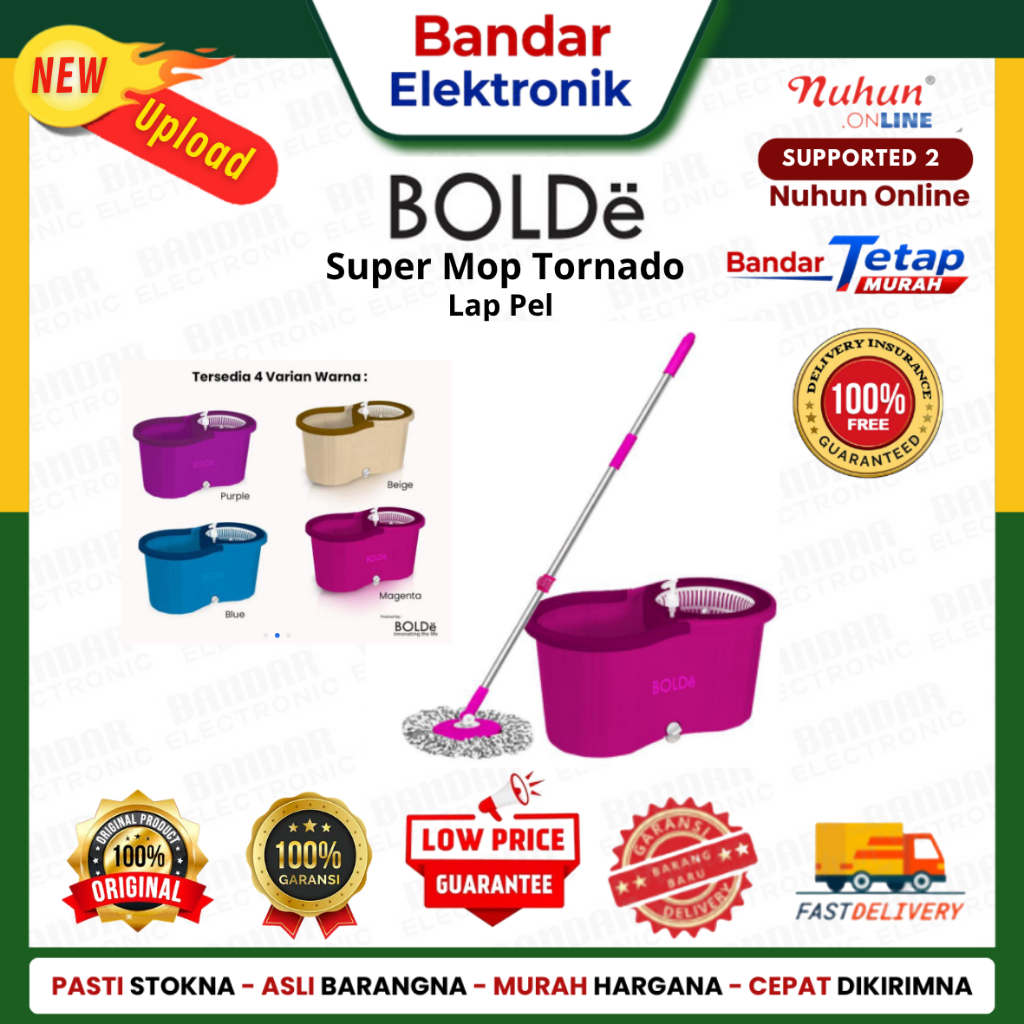 Bolde Lap Pel Super Mop Tornado