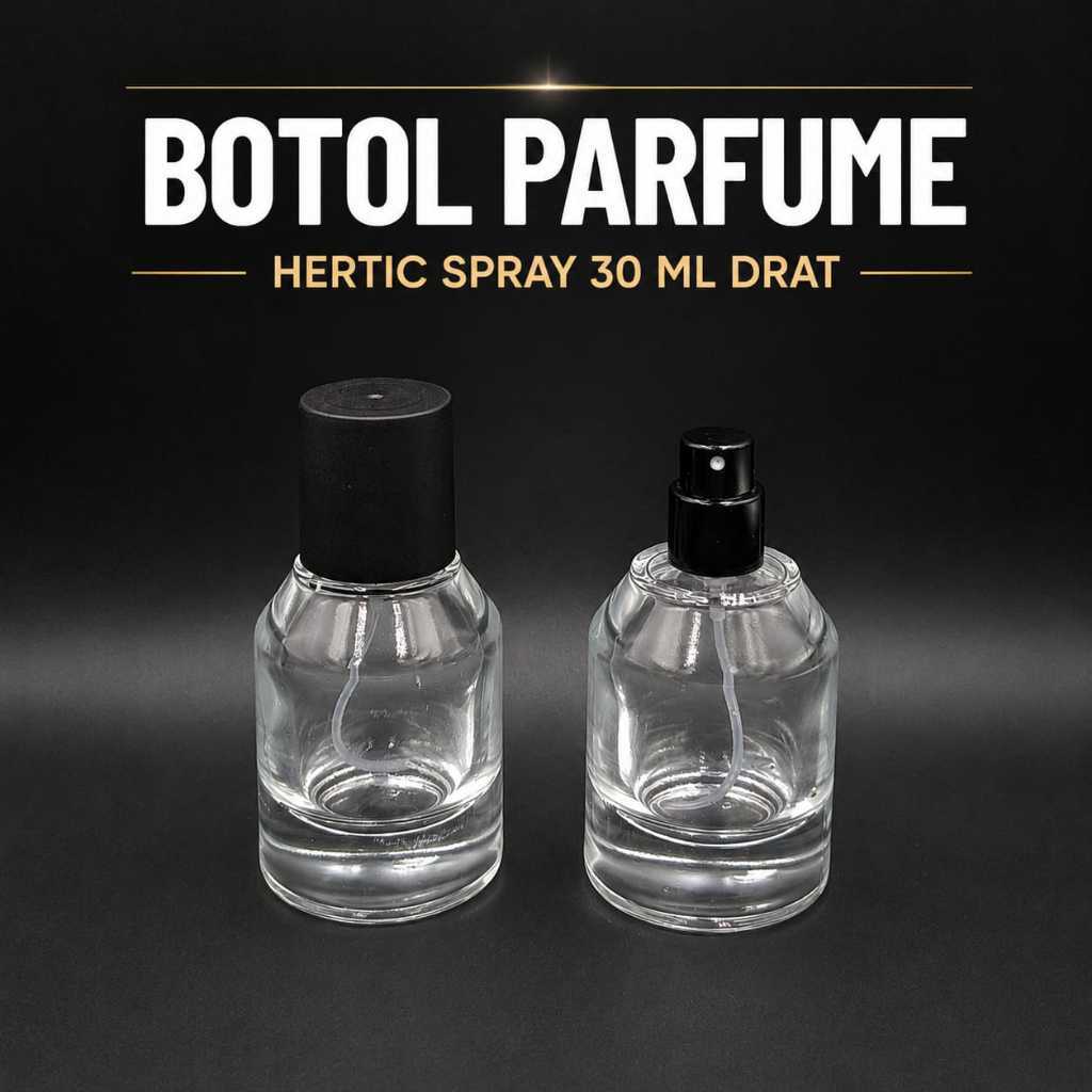 Botol Parfum 30ml spray drat / Botol Kaca Parfum 30ml spray