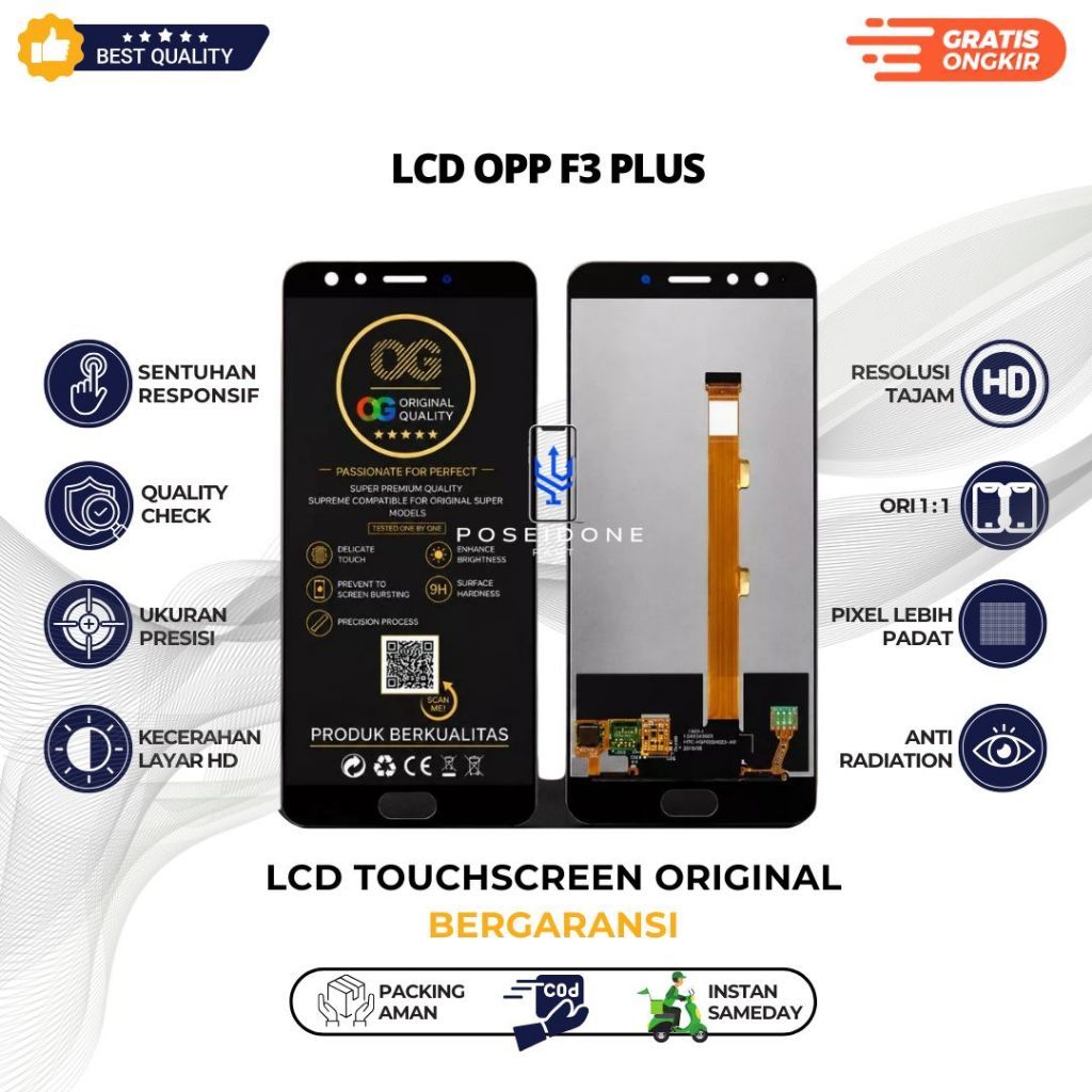 LCD TOUCHSCREEN OPPO F3 PLUS