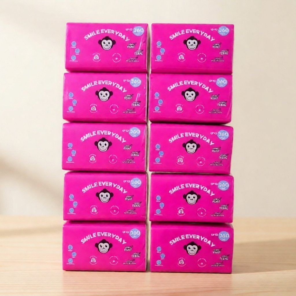 [10 Pack] Tita Soft Facial Tissue 300 HELAI / 1 Ply Facial Tissue tissue lembut PAKET 10 PACK