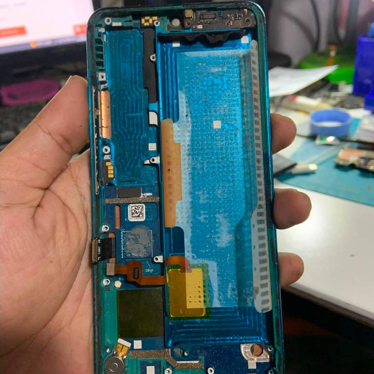 LCD MI NOTE 10 PRO SET FRAME ORI COPOTAN