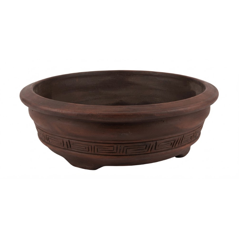 POT GERABAH BONSAI BULAT MAL 35CM - POT TERRACOTTA - POT TANAH LIAT - BEST PRODUCT