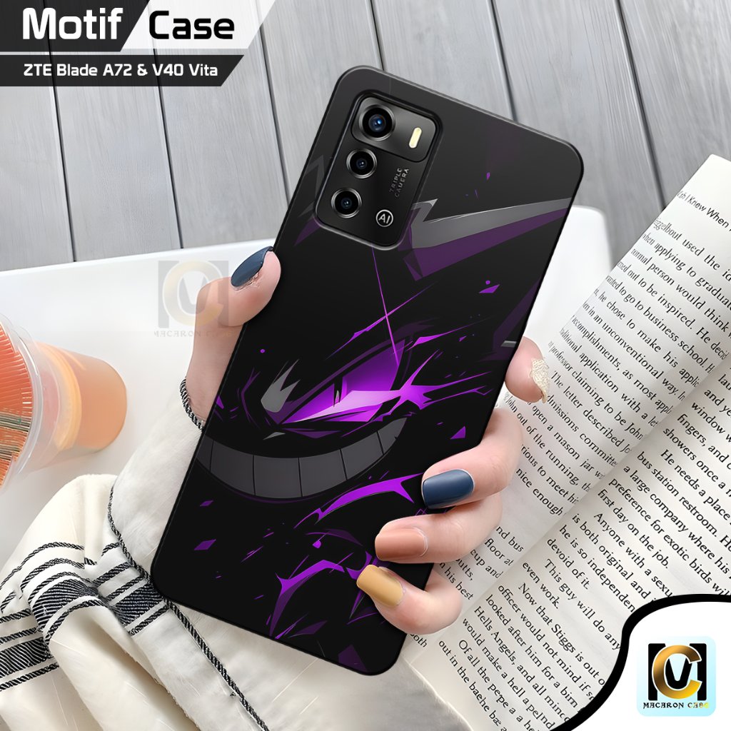 CASE ZTE BLADE A72 & ZTE BLADE V40 VITA | SILIKON LENTUR CASING SOFTCASE PELINDUNG HP ZTE BLADE A72 