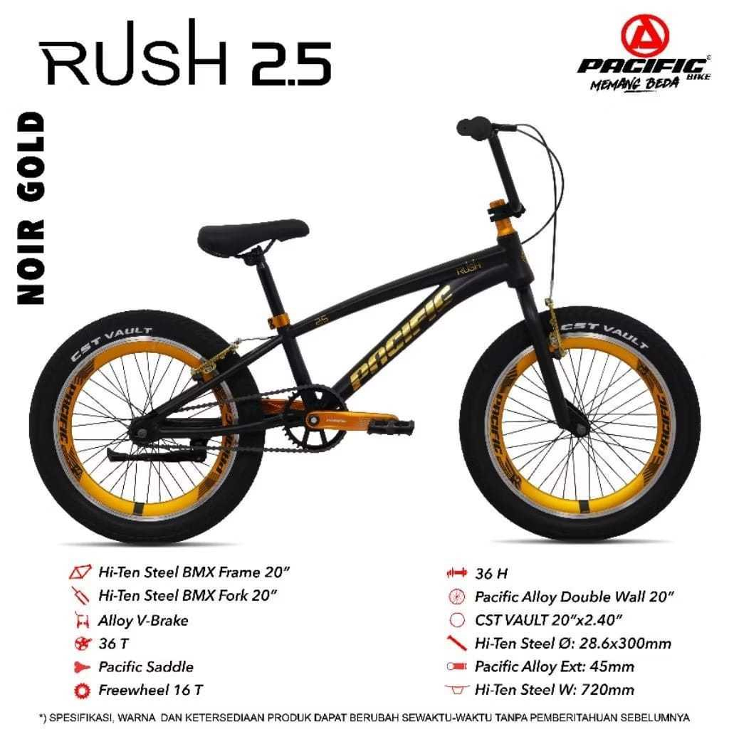 Sepeda BMX 20inch Pacific RUSH 2.5 Sepeda BMX 20inch BMX PACIFIC ZEKROM
