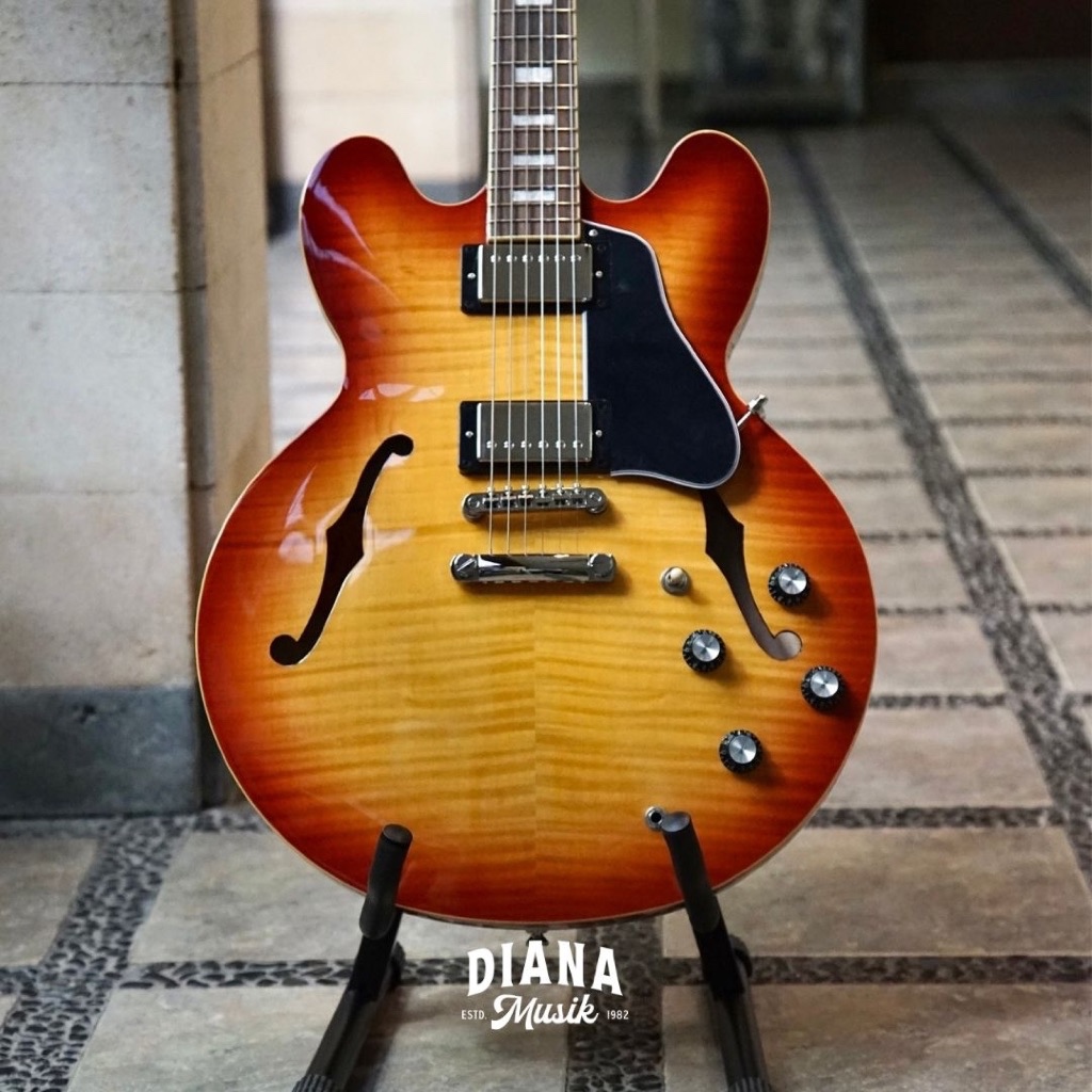 Epiphone ES-335 / ES335 Figured Raspberry Tea Burst