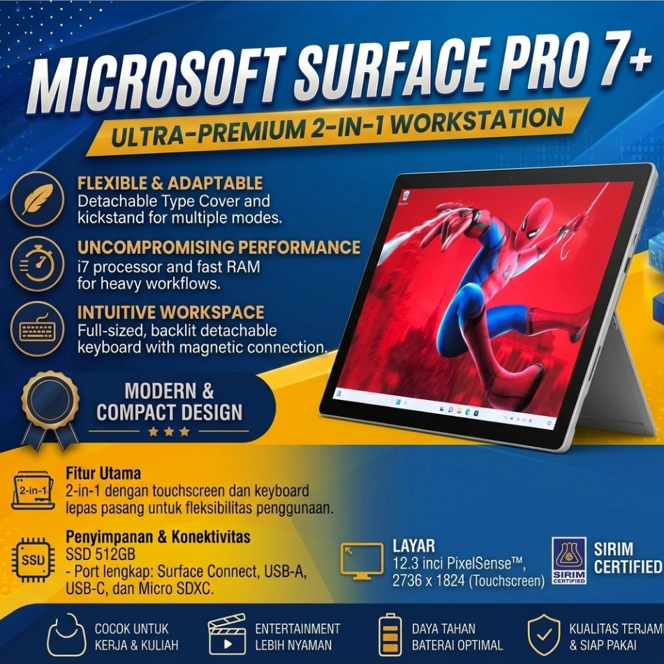 Microsoft Surface Pro 7+