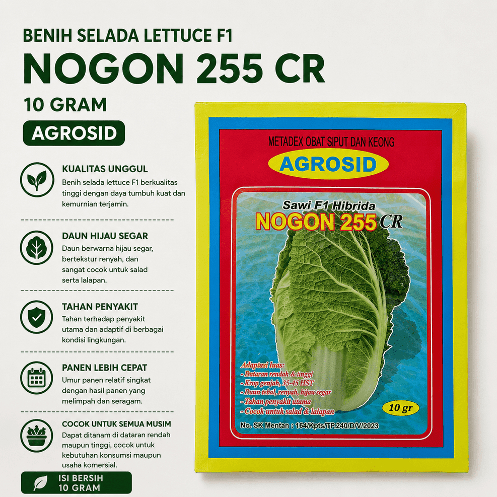 BENIH SAWI PUTIH NOGON 255CR AGROSID