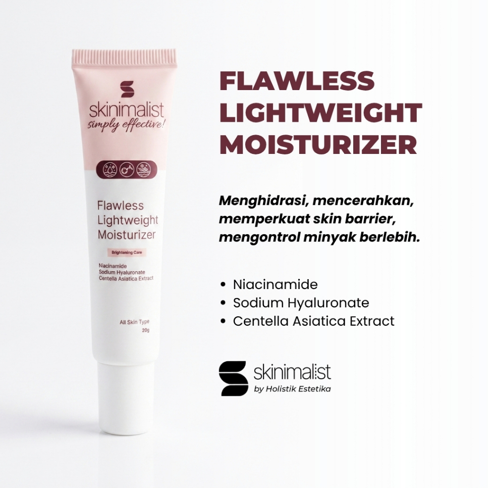 Flawless Lightweight Moisturizer - SKINIMALIST BY HOLISTIK ESTETIKA