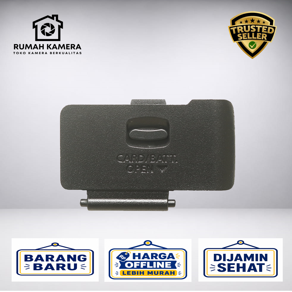 Good Quality Tutup Battery Baterai Door Cover Kamera Canon 4000D