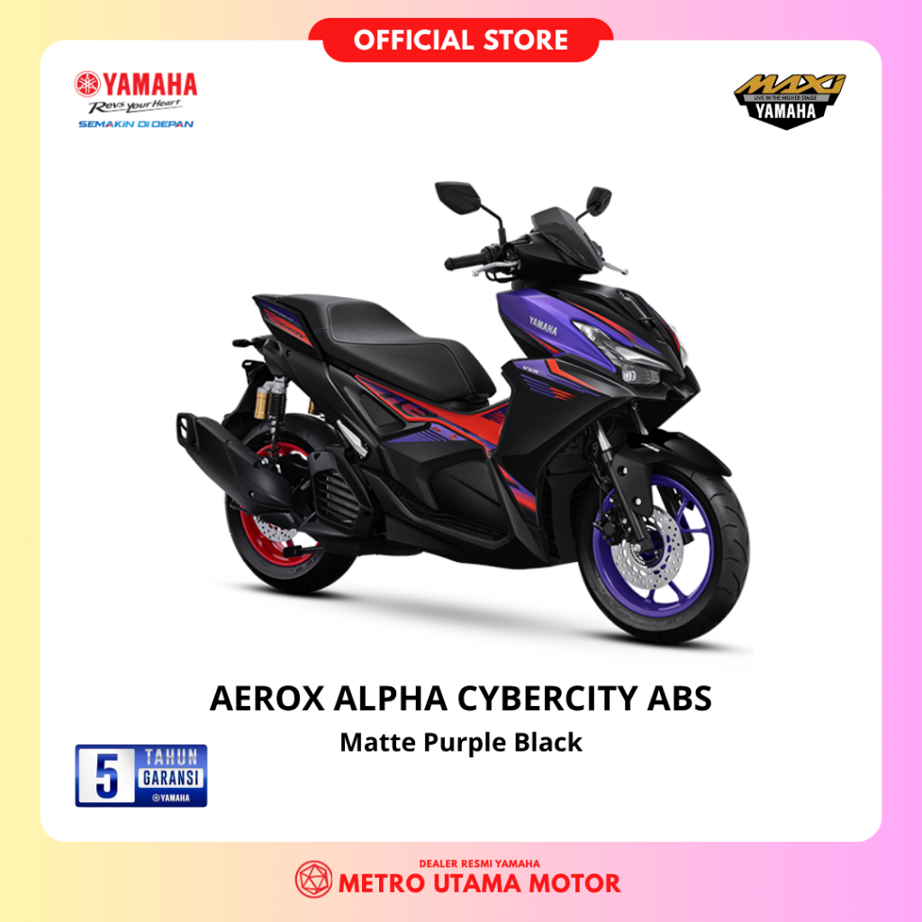 YAMAHA AEROX ALPHA CYBERCITY ABS