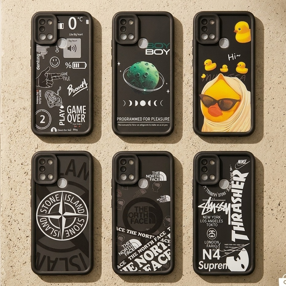 SoftCase Corak Gemoy [ Xiaomi Poco X6/ Poco M6 Pro/ Poco C65/ Redmi A1/ Redmi A2/ Redmi A3 ] Casing 
