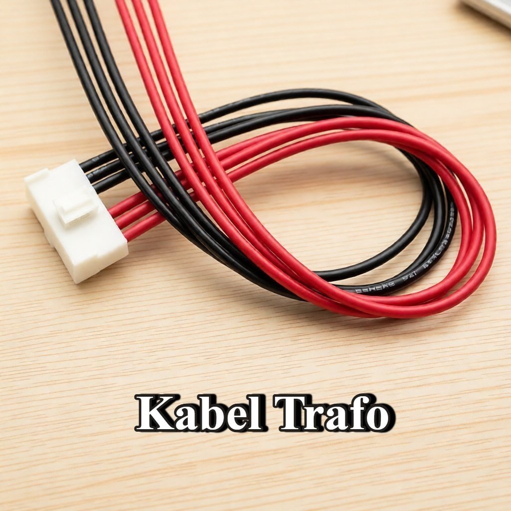 Kabel Konektor Mesin Las 25cm Kabel Trafo Power Supply Dioda Elco Kipas Perbaikan Mesin Las