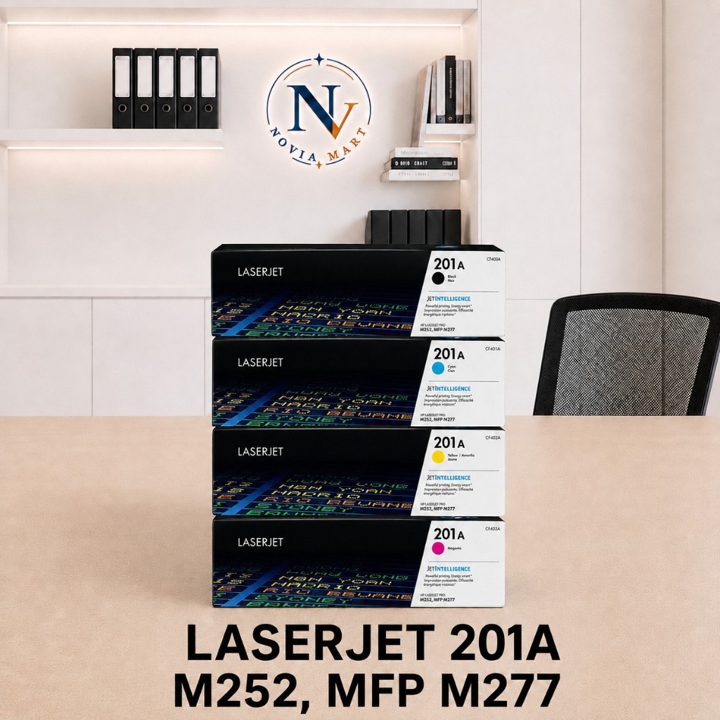 LASERJET 201A 1 SET 4 WARNA ( BK C Y M )  KOMPETIBEL TONER LASERJET 201A M252, MFP M277