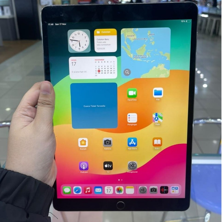 IPAD PRO 10,5" 256 SECOND 10,5INCH 2017 WIFI ONLY SECOND SEKEN BEKAS INTERNAL 256