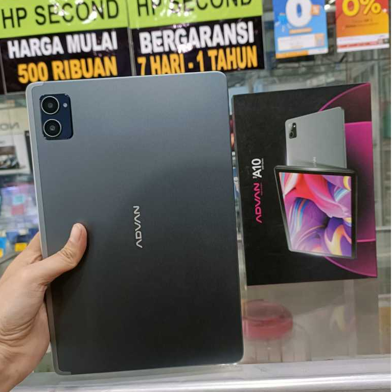 ADVAN TAB A10 4/64GB WIFI ONLY SECOND SEKEN BEKAS RAM 4 INTERNAL 64