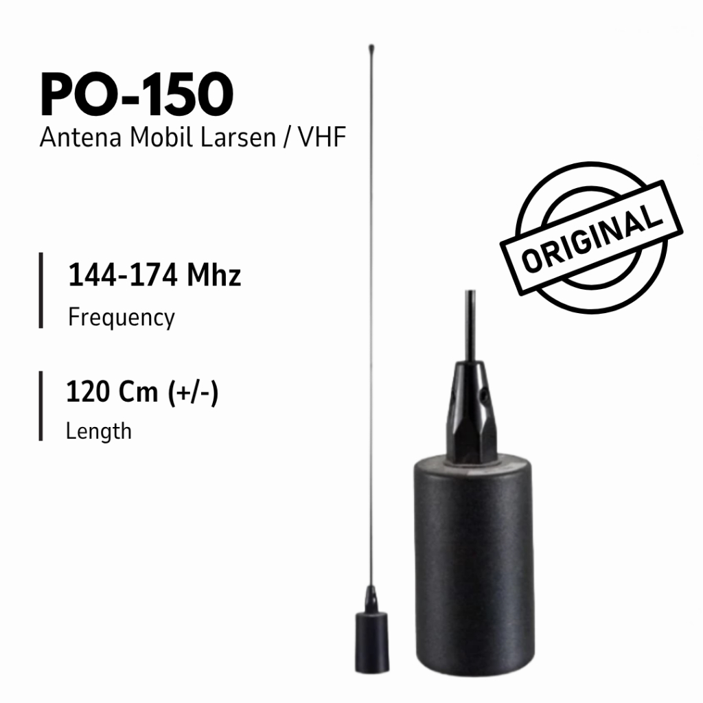 ANTENA PECUT ANTENA LARSEN PO150 D'ANTENNA / DIAMOND ANTENA LARSEN PO150 LARSEN PO 150 100% KUALITAS