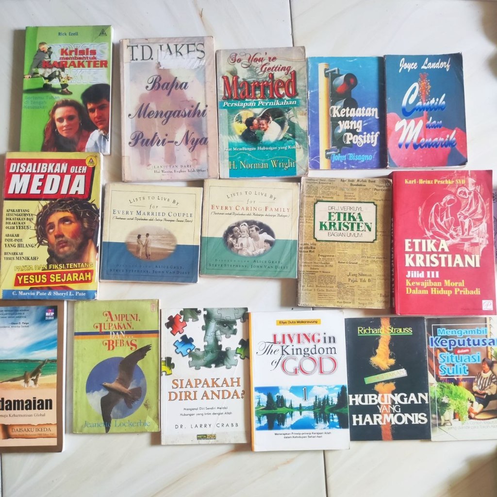 Buku Etika Kristen Preloved Original – Etika, Moral & Kehidupan Kristen