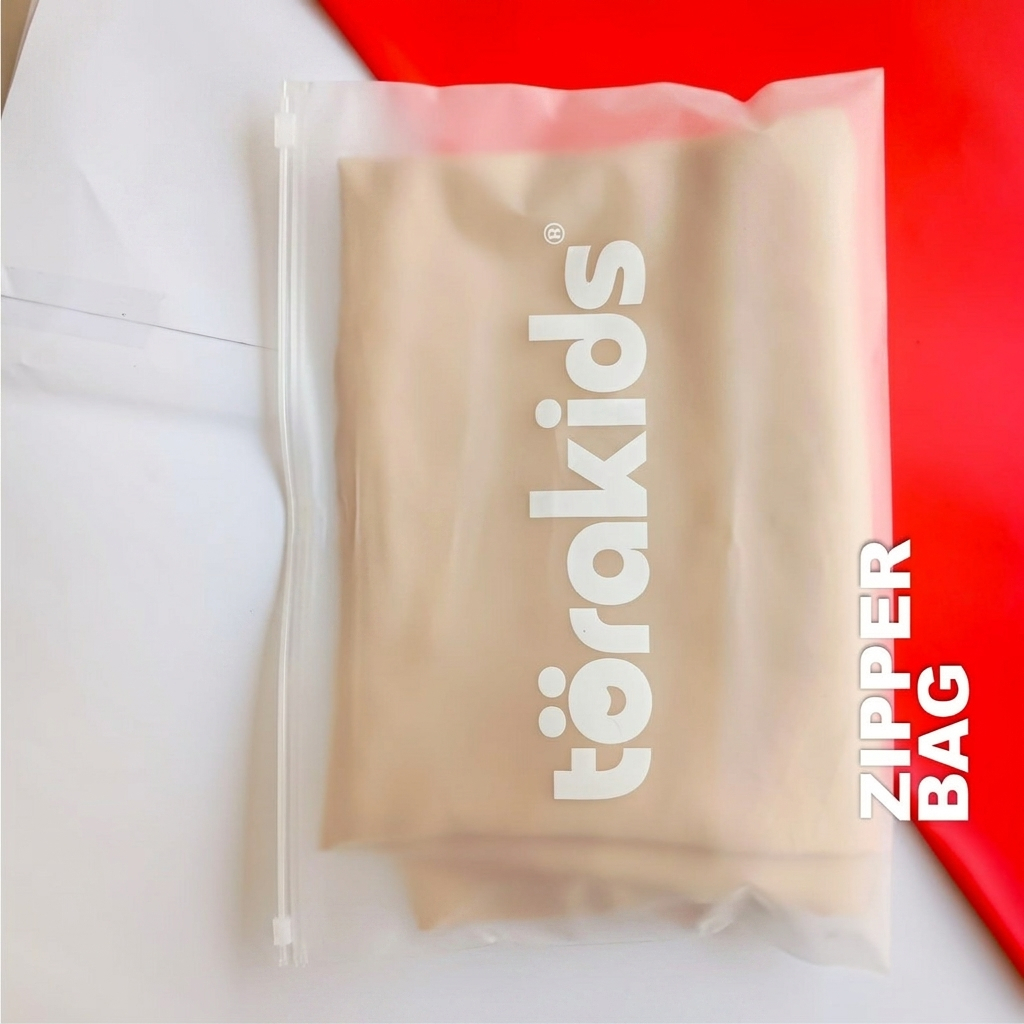 sablon custom zipper bag minimal 100pcs , zipper pouch hijab , plastik sablon